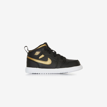 JORDAN air jordan 1 AIR JORDAN 1 MID ALT BLACK/GOLD BABIES