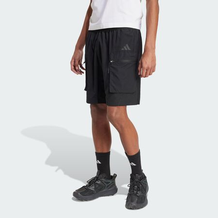 ADIDAS SPORTSWEAR City Escape Woven Shorts Black MEN