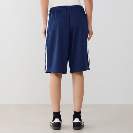 ADIDAS ORIGINALS SHORT 3 STRIPES LONG ADICOLOR NAVY BLUE/WHITE WOMEN