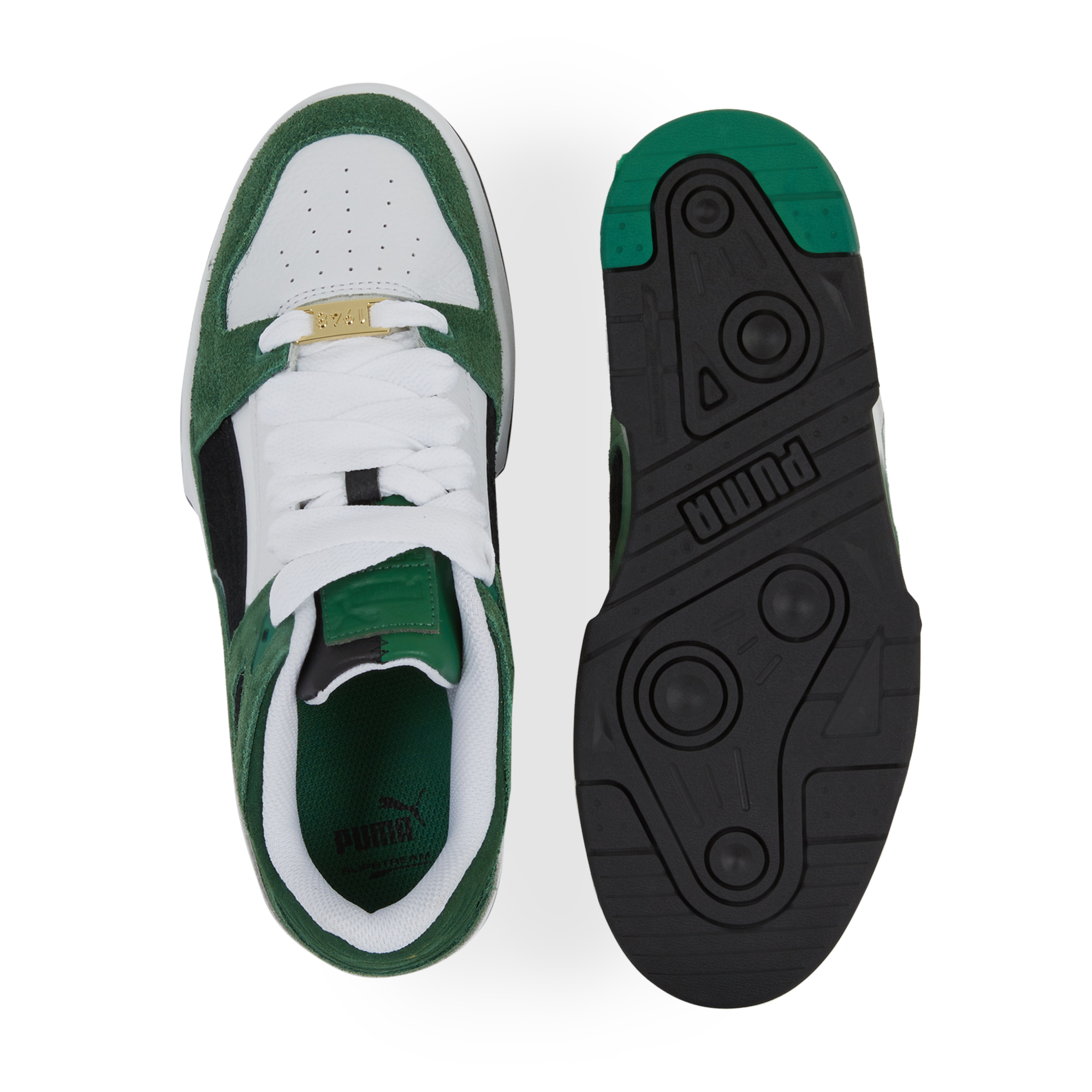 PUMA SLIPSTREAM ARCHIVE REMASTERED WHITE/GREEN SNEAKERS MEN