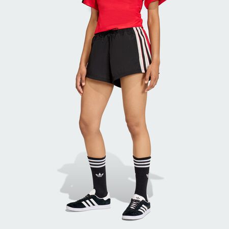 ADIDAS ORIGINALS SHORT TISSÉ SANTIAGO Black FEMME