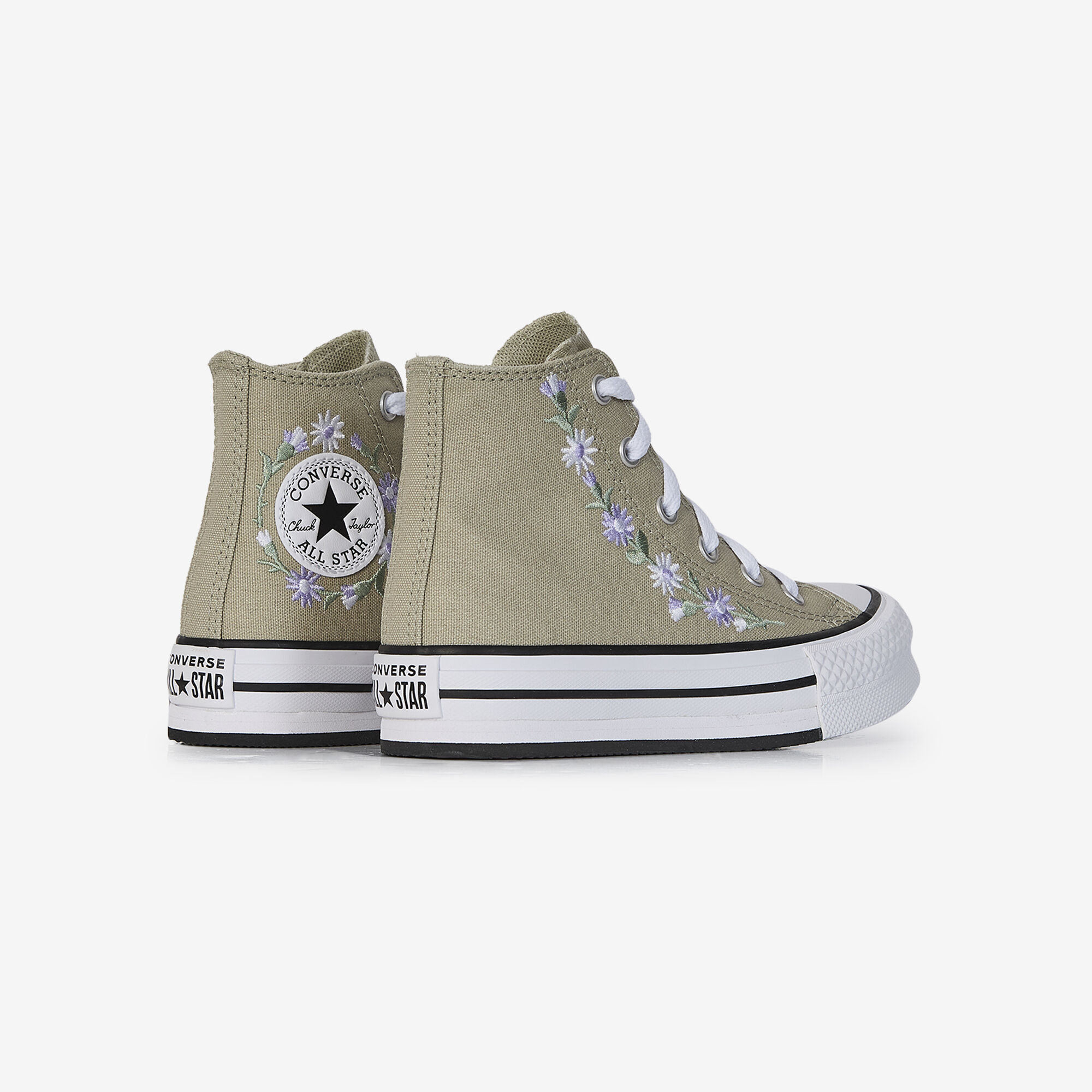 Baskets enfant Converse CHUCK TAYLOR ALL STAR EVA LIFT - vue 8