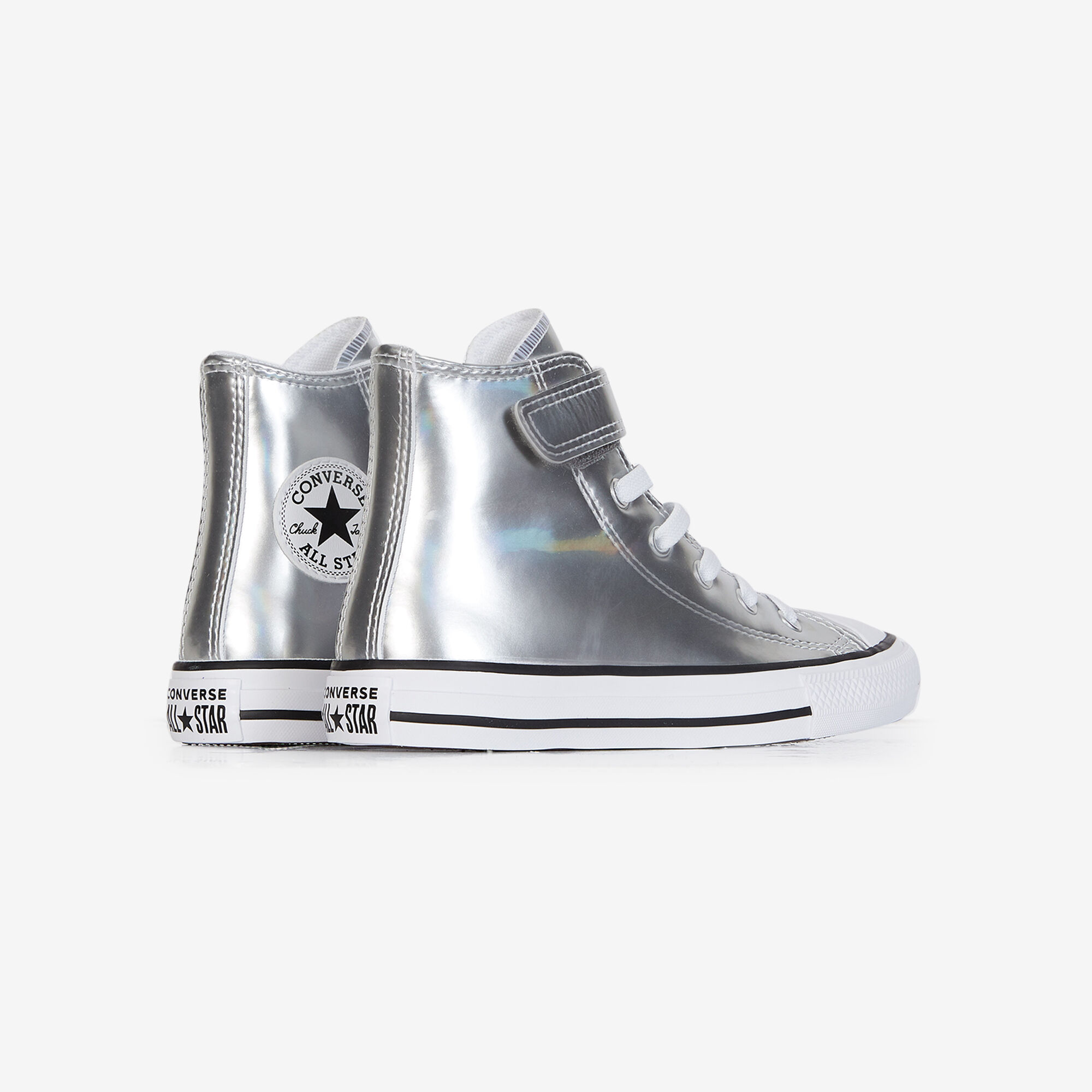 Chuck Taylor All Star Hi Shine Cf  Argent   - Bébé -