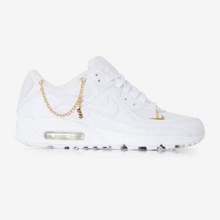 NIKE Air Max 90 AIR MAX 90 PRM BLANC/OR FEMME