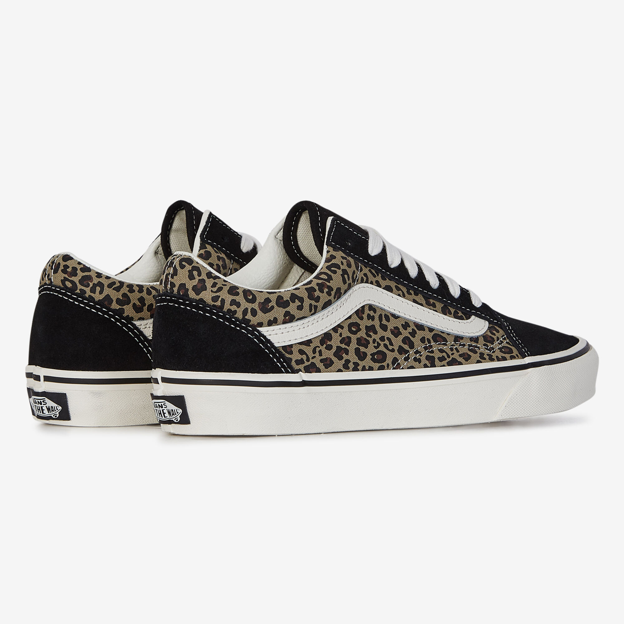 Old Skool Cheetah  Noir/marron