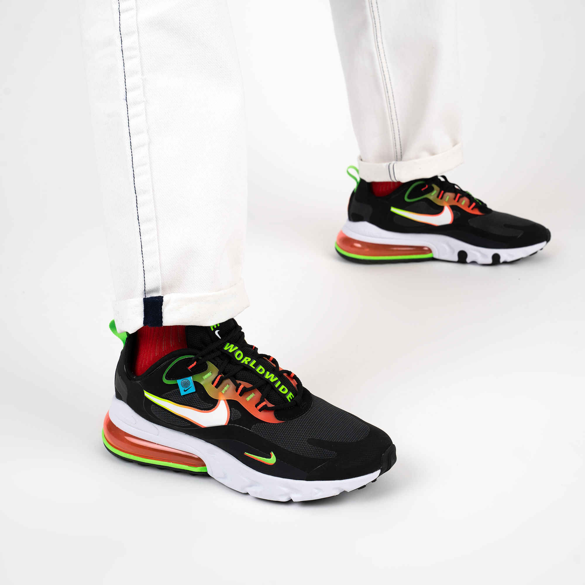 nike air max 270 react multicolore
