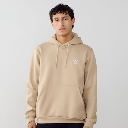 ADIDAS ORIGINALS HOODIE ESSENTIAL TREFOIL BEIGE HOMME