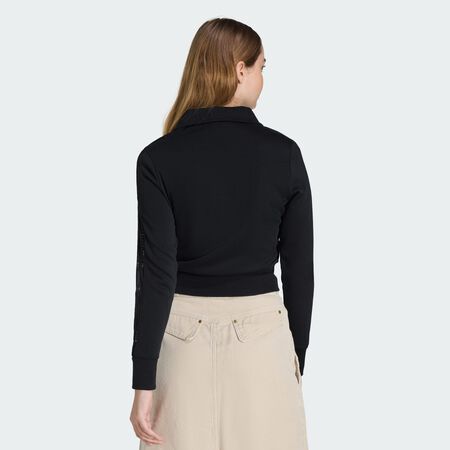 ADIDAS ORIGINALS FIREBIRD LACE TRACKTOP Black WOMEN