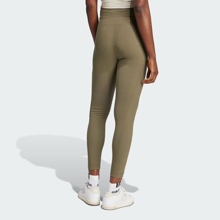 ADIDAS SPORTSWEAR Legging 7/8 taille haute côtelé (Maternité) Olive Strata FEMME