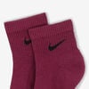 SOLID COLOUR ANKLE SOCKS X3 