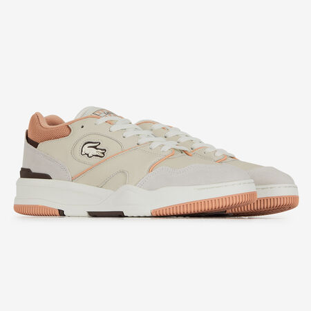 LACOSTE lineshot LINESHOT PRM WHITE/BROWN MEN