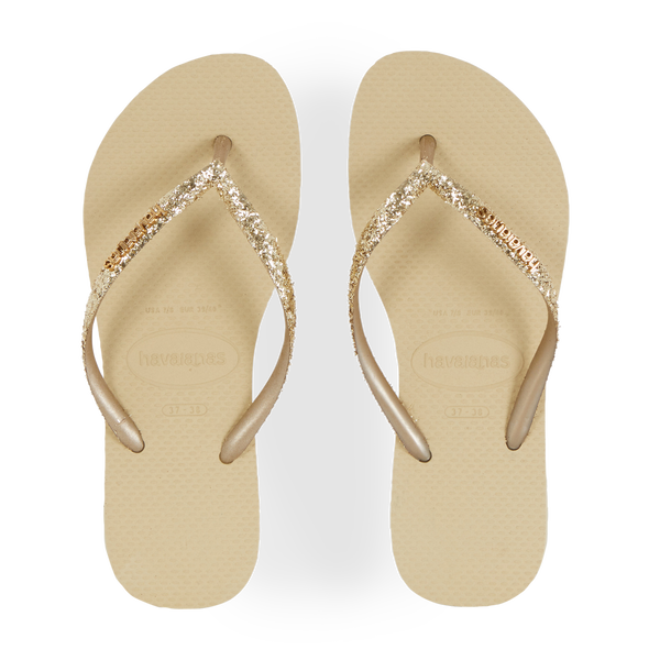 Havaianas gold discount slim