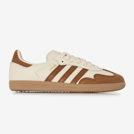 ADIDAS ORIGINALS samba SAMBA OG BEIGE/MARRON FEMME