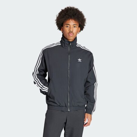 ADIDAS ORIGINALS JACKET FZ WVN FIREBIRD BLACK/WHITE MEN