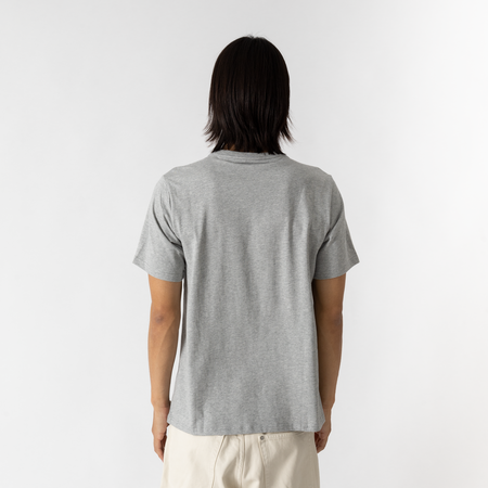 CONVERSE TEE SHIRT STAR CHEVRON EMBROIDERED GREY MEN