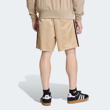 ADIDAS ORIGINALS SHORT TECHNIQUE AMPLE 3&nbsp;BANDES Stone Khaki HOMME