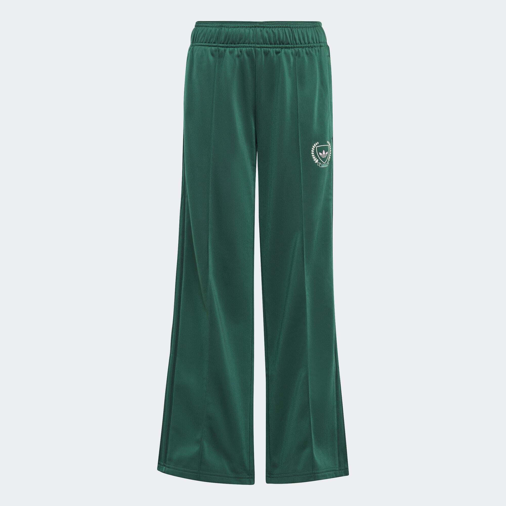 ADIDAS ORIGINALS COLLEGIATE GRAPHIC PACK WIDE LEG TRACK PANTS