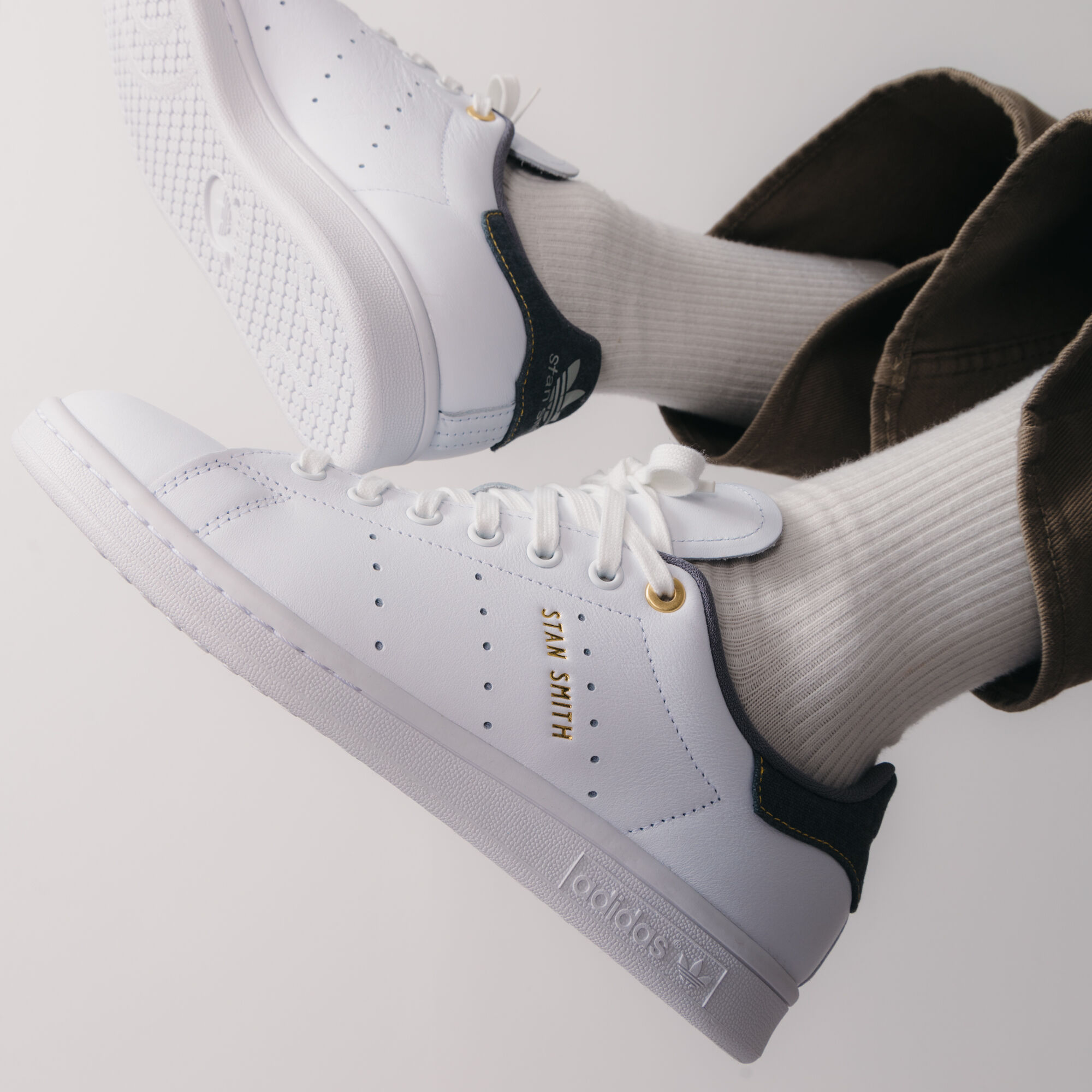 Stan smith 2025 blanc marine