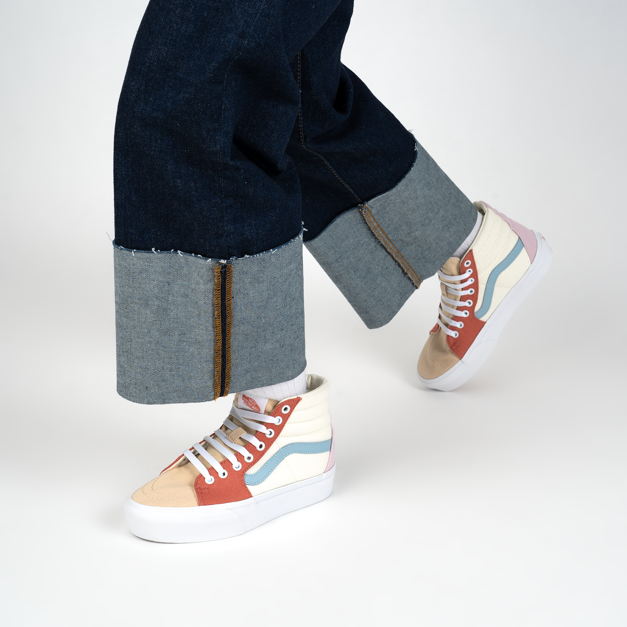 pastel pink vans sk8 hi