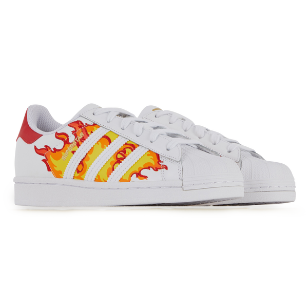 Adidas Originals Superstar Flame Blanc Courir Com