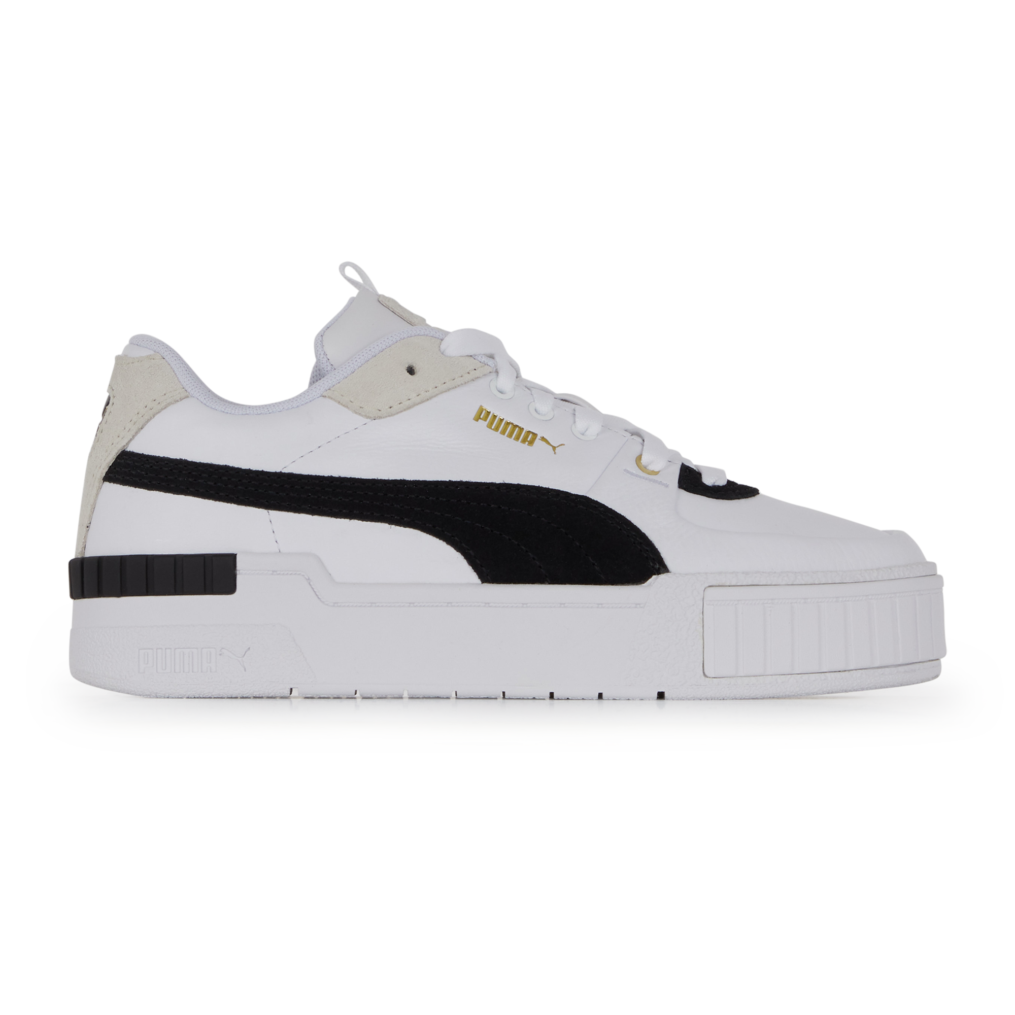 puma cali femme blanche et noir