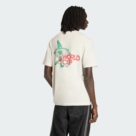 ADIDAS PERFORMANCE T-shirt Mascotte Pique Coupe du Monde de la FIFA 2026 Cloud White HOMME