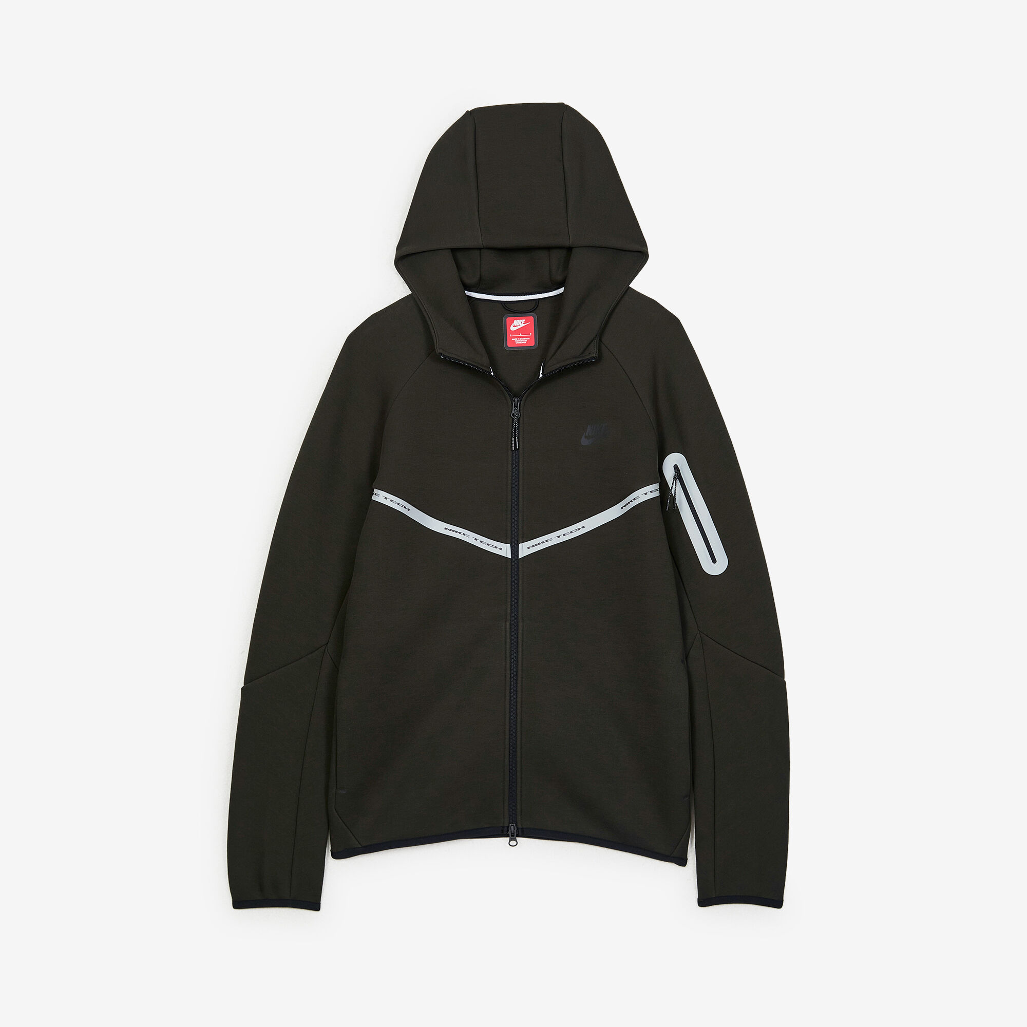 nike tech fleece reflective overhead hoodie