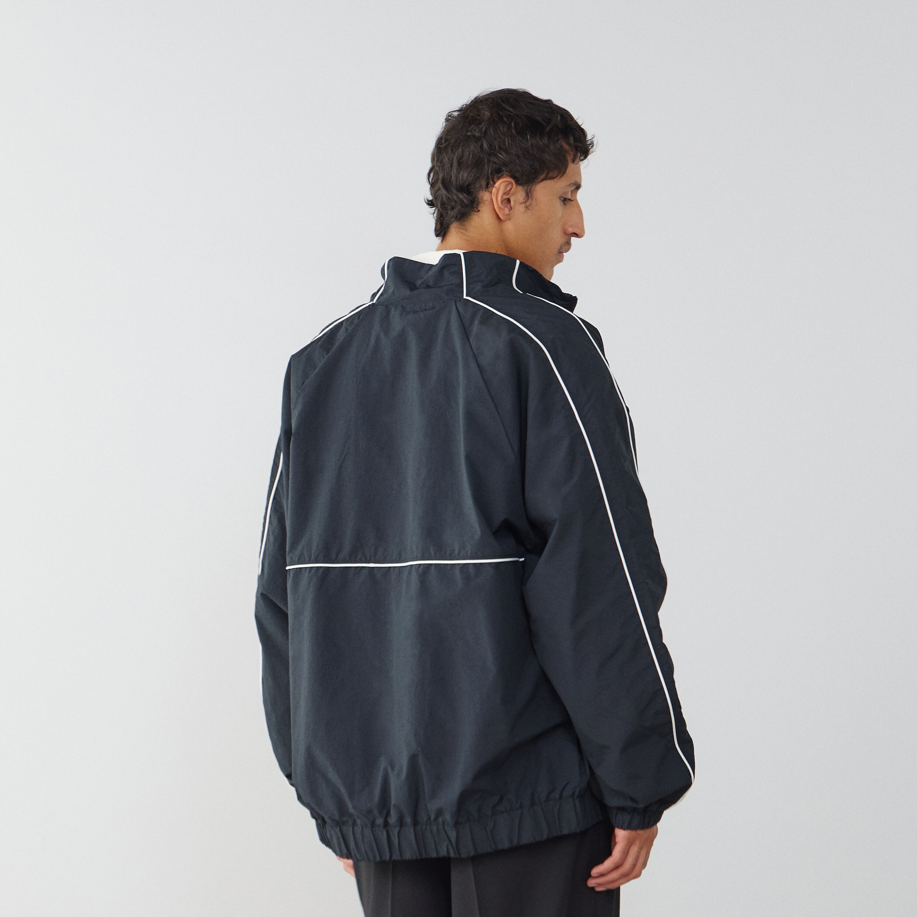 CONVERSE JACKET WINDBREAKER BLACK WHITE JACKETS MEN Courir