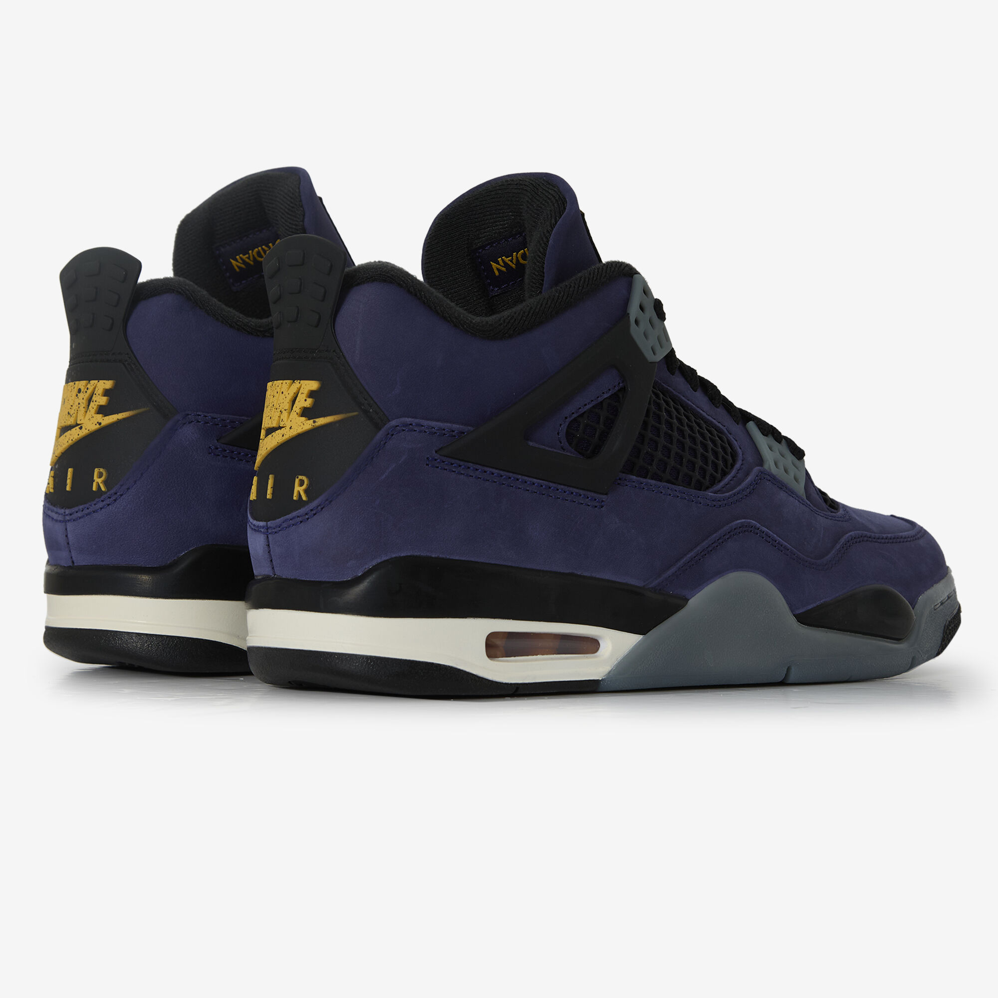 Air Jordan 4 Retro jaune - vue 4
