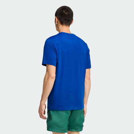 ADIDAS ORIGINALS TEE SHIRT ESSENTIAL BLEU HOMME