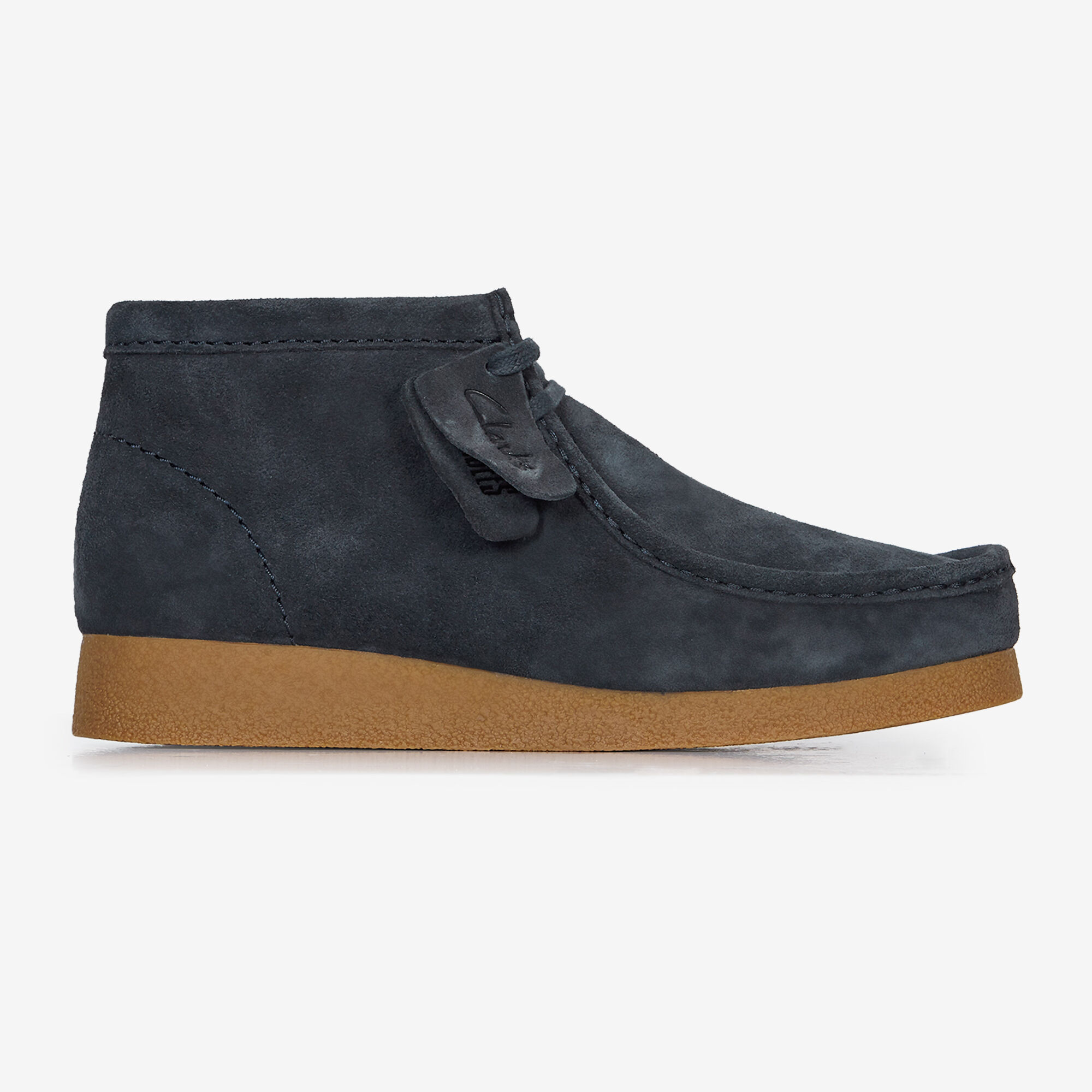 CLARKS WALLABEE EVO BT NAVY BLUE SNEAKERS MEN Courir