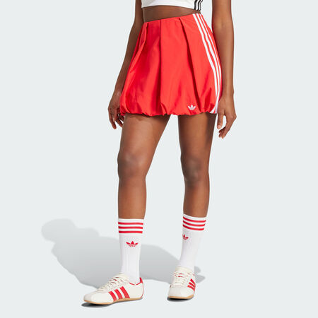 ADIDAS ORIGINALS Adilenium Season 3 Balloon Skirt Better Scarlet WOMEN