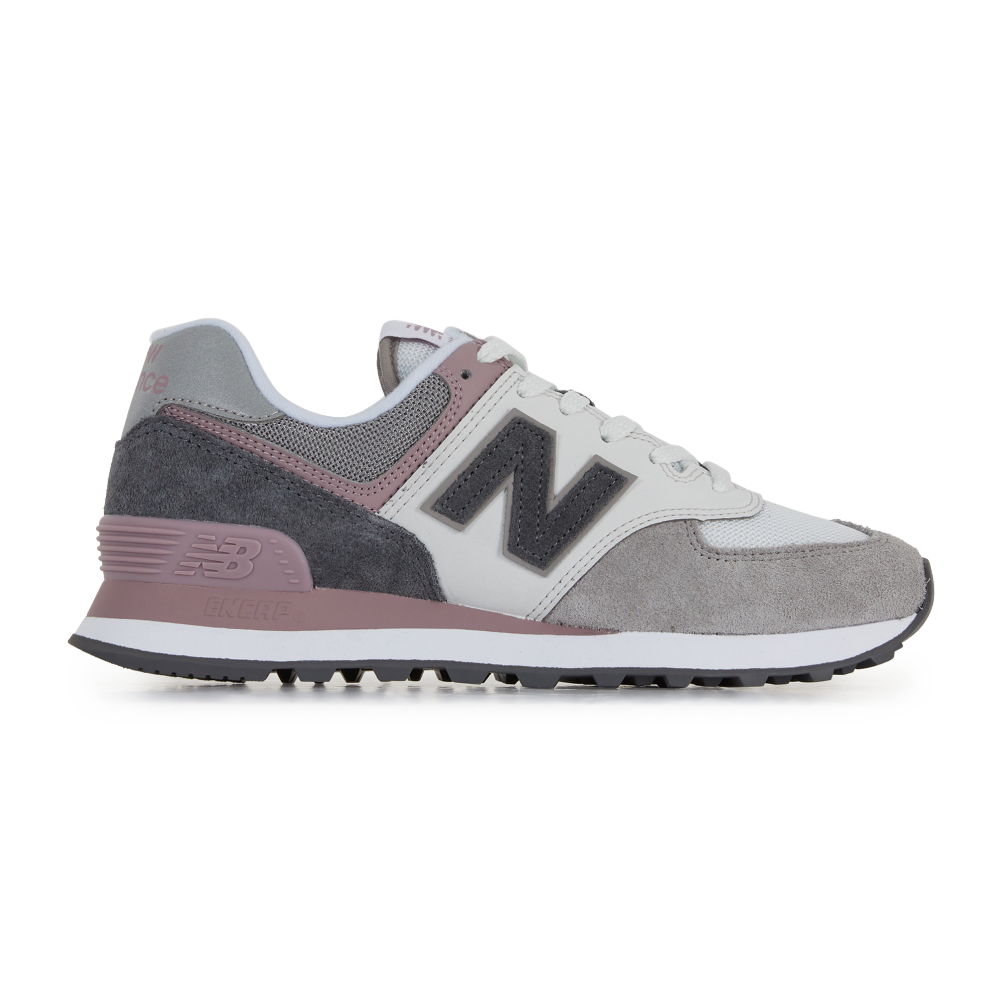 New balance wl574 gris violet on sale