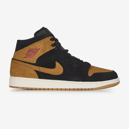 JORDAN AIR JORDAN 1 MID SE NOIR/MIEL HOMME