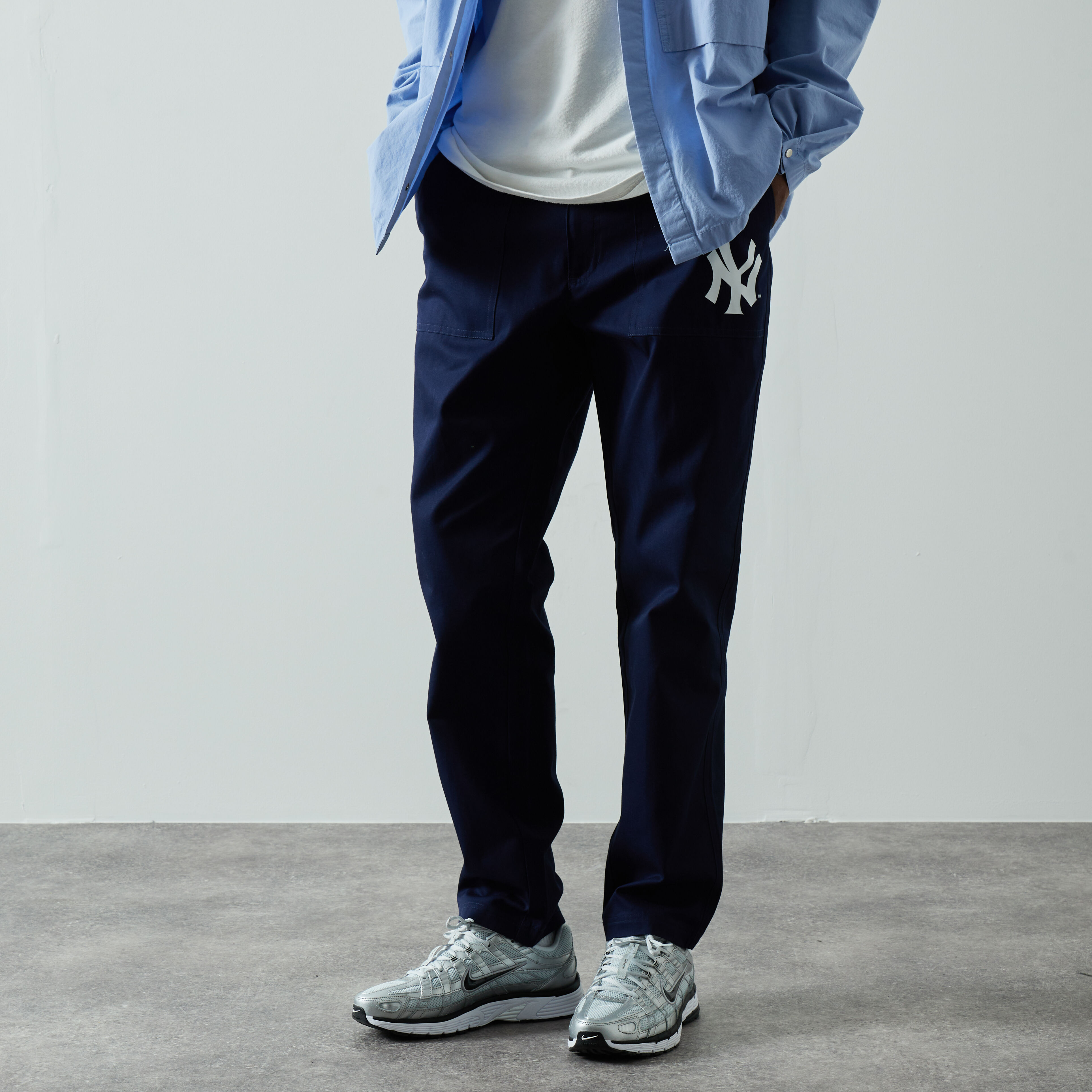 CHAMPION NY WORKWEAR STYLE JOGGERS BLUE TROUSERS MEN Courir