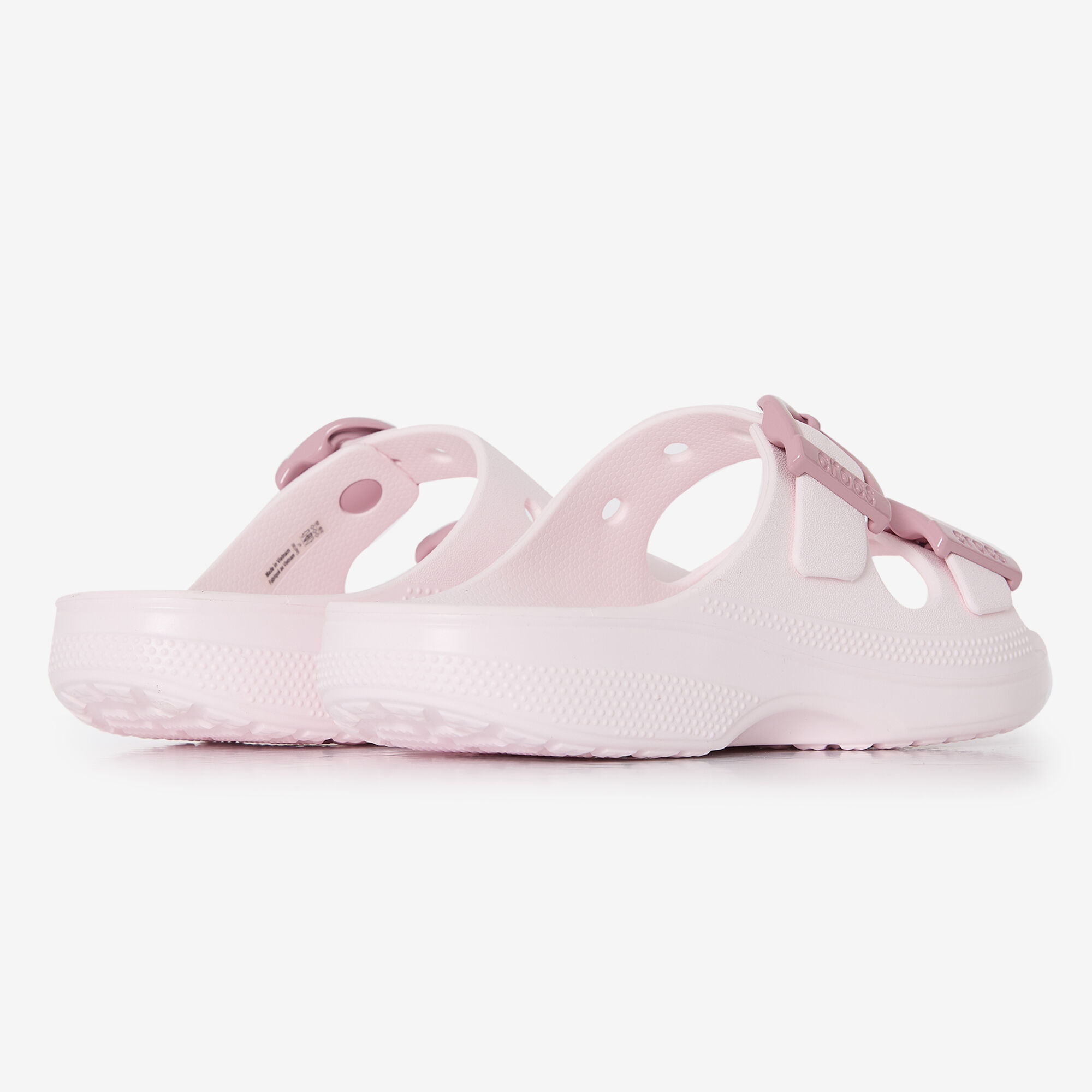 Crocs Saturday Enamel Buckle Sandales Femmes Vapor Ice - vue 7