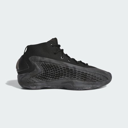 ADIDAS PERFORMANCE Anthony Edwards 1 Mid Basketball Shoes Core Black / Charcoal / Carbon MEN