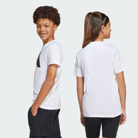 ADIDAS SPORTSWEAR Essentials Tee Kids White / Black JUNIOR
