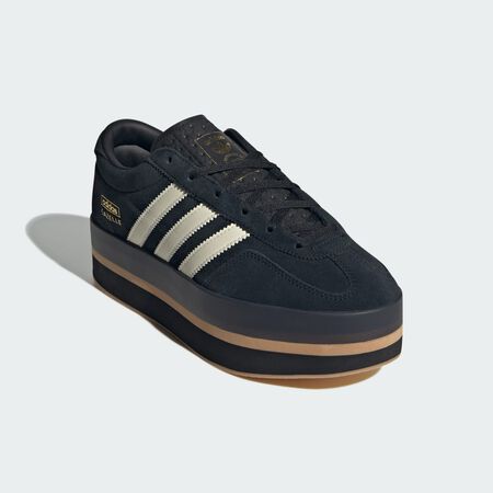 ADIDAS ORIGINALS Chaussure Gazelle Stack Core Black / Cream White / Gum FEMME