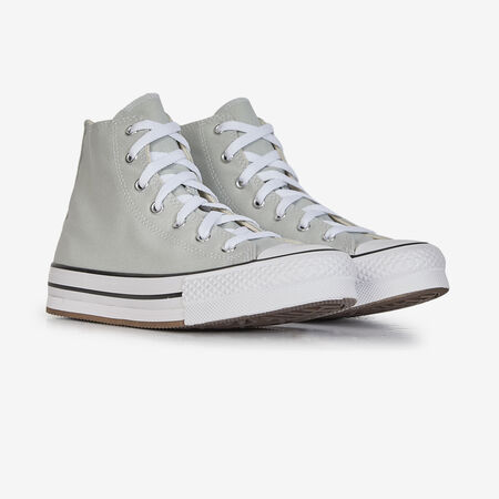 CONVERSE CHUCK TAYLOR ALL STAR EVA LIFT HI VERT/BLANC JUNIOR