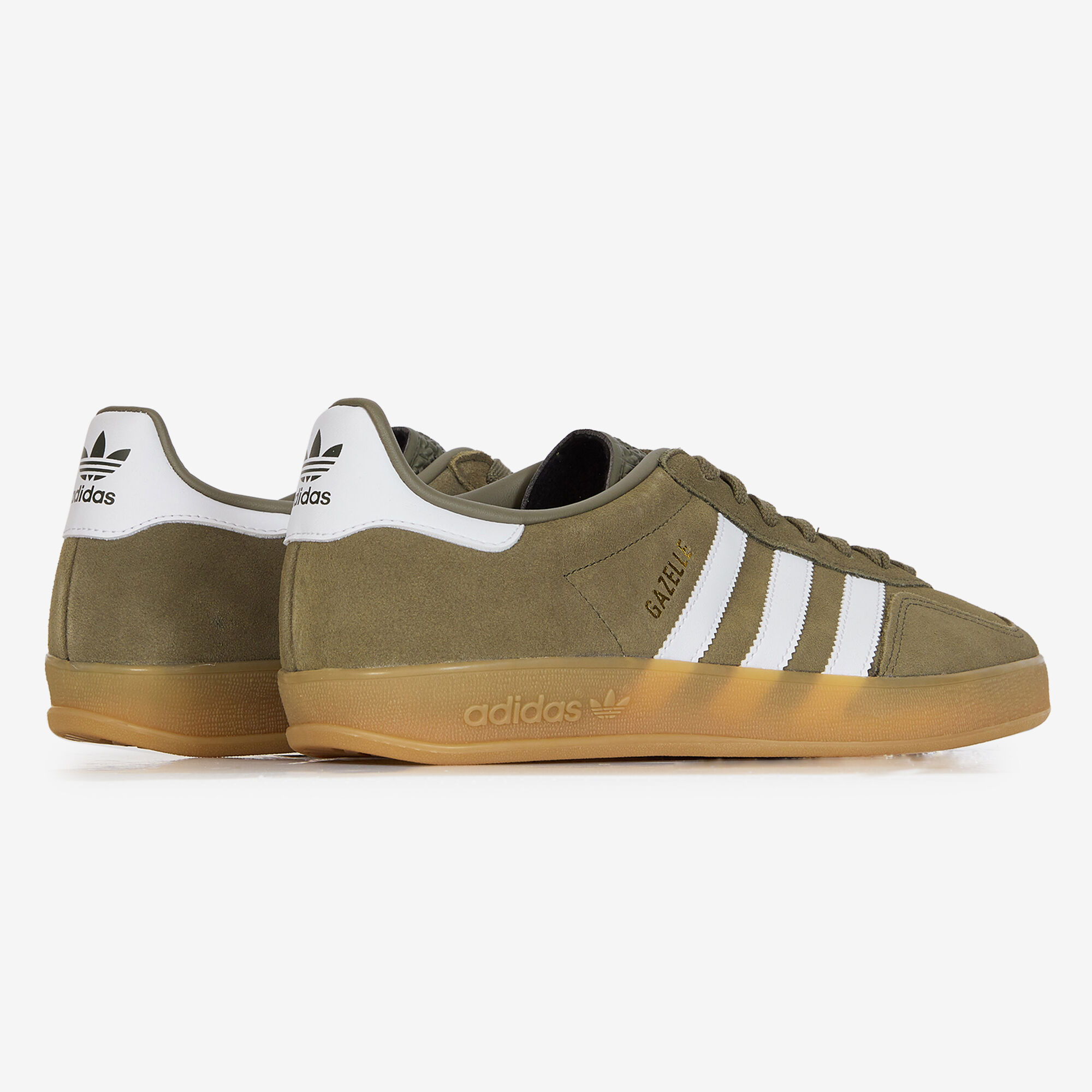 Gazelle Indoor  Kaki/blanc