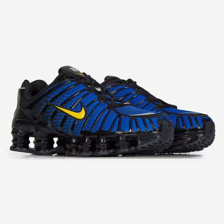NIKE shox SHOX TL BLACK/BLUE MEN