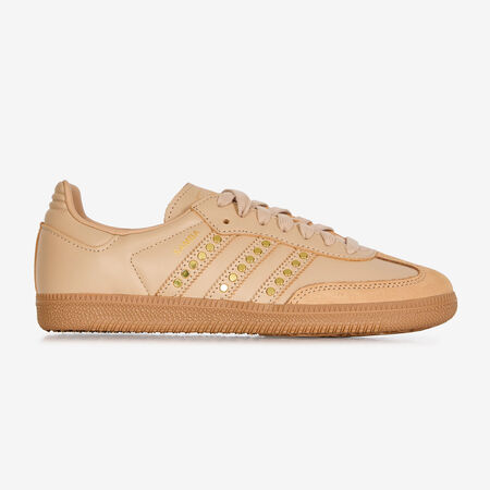 ADIDAS ORIGINALS samba SAMBA OG STUDS BEIGE WOMEN