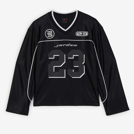 JORDAN TEE SHIRT JERSEY BLACK WOMEN