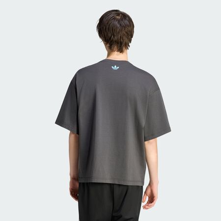 ADIDAS ORIGINALS T-shirt graphique Gurnge Racing Utility Black HOMME