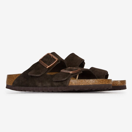 BIRKENSTOCK arizona ARIZONA SUEDE MOCCA MARRON FEMME