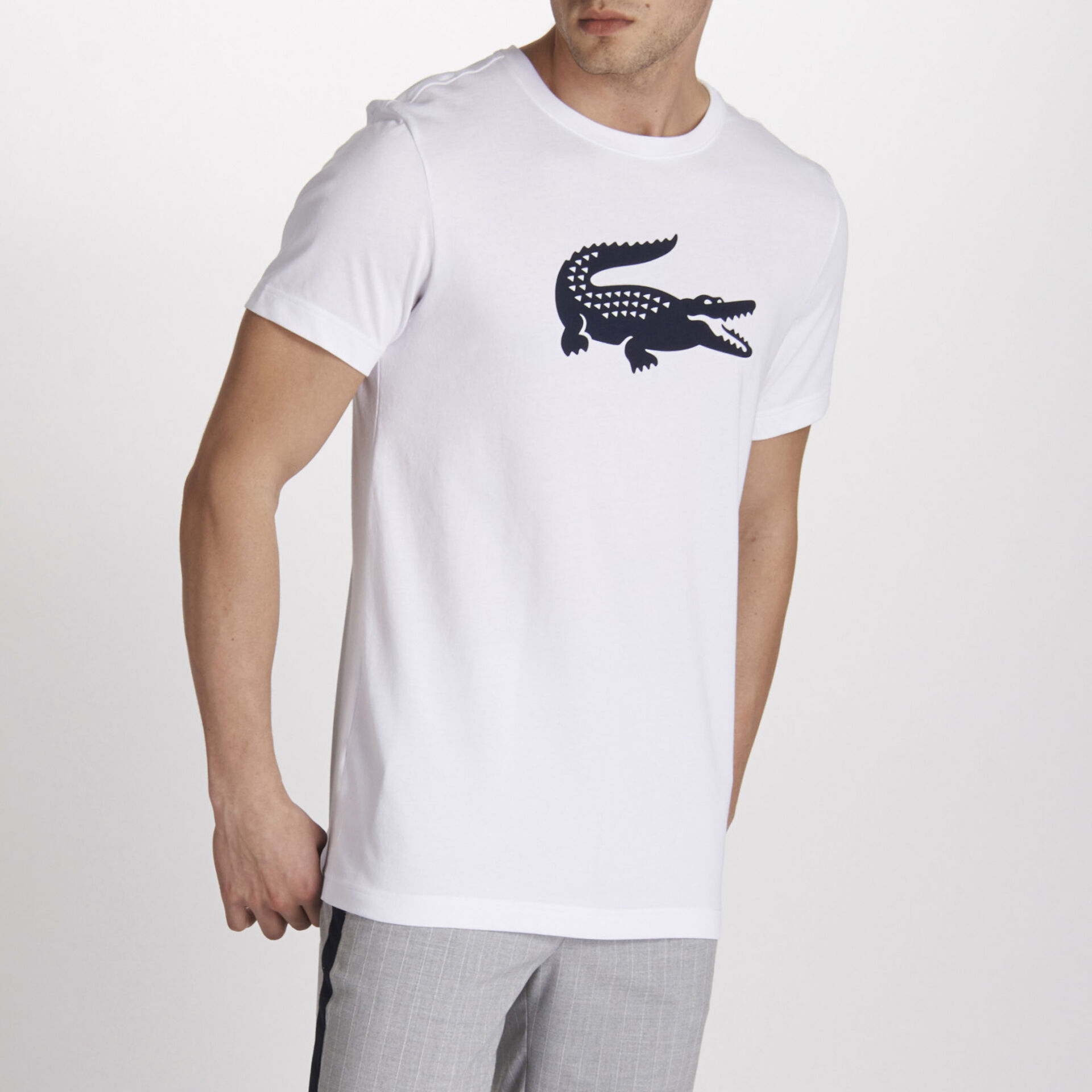 asics t shirt homme verte