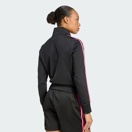 ADIDAS ORIGINALS Adicolor Classics Firebird Track Top Black / Lucid Pink WOMEN