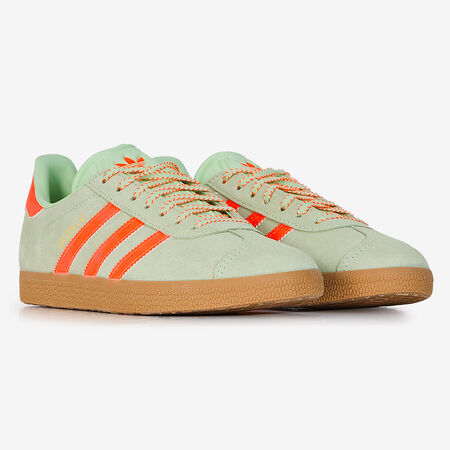 ADIDAS ORIGINALS gazelle GAZELLE VERT/ORANGE FEMME