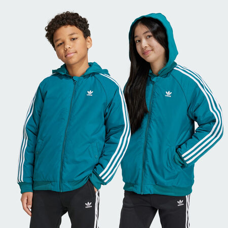 ADIDAS ORIGINALS Adicolor Bomber Jacket Kids Legacy Teal JUNIOR